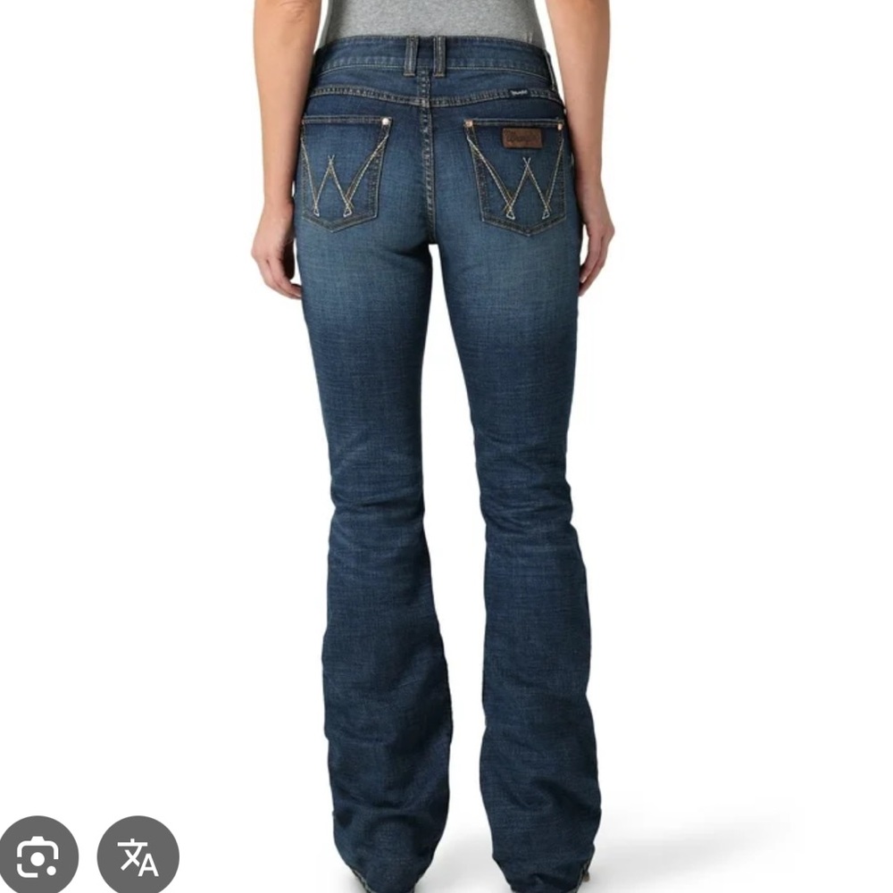 Wrangler Women's Dark Blue Boot Cut Jeans